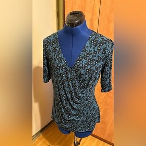 Dana Buchman Ruched Top